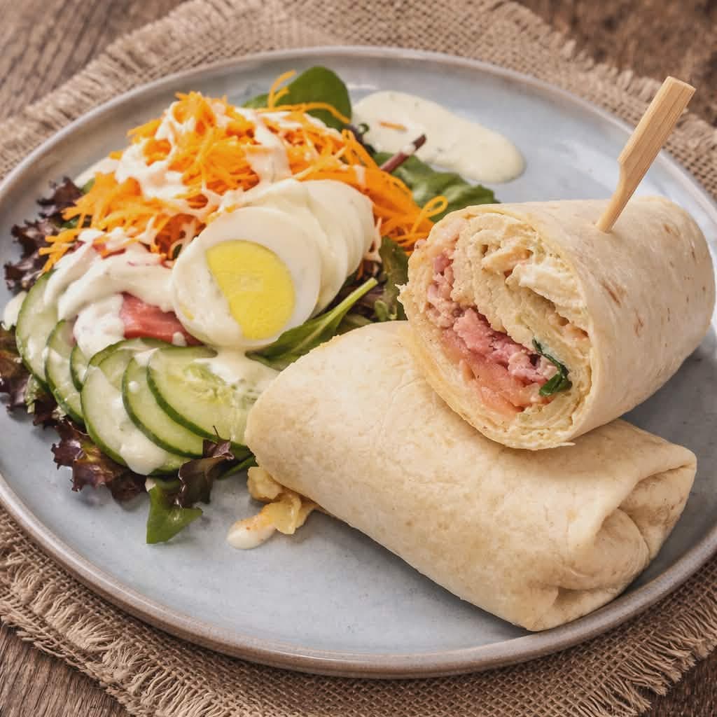 Wrap met salade